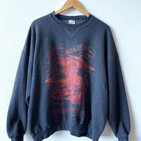 Oversized graphic sweatshirt - Picture 2 of 4